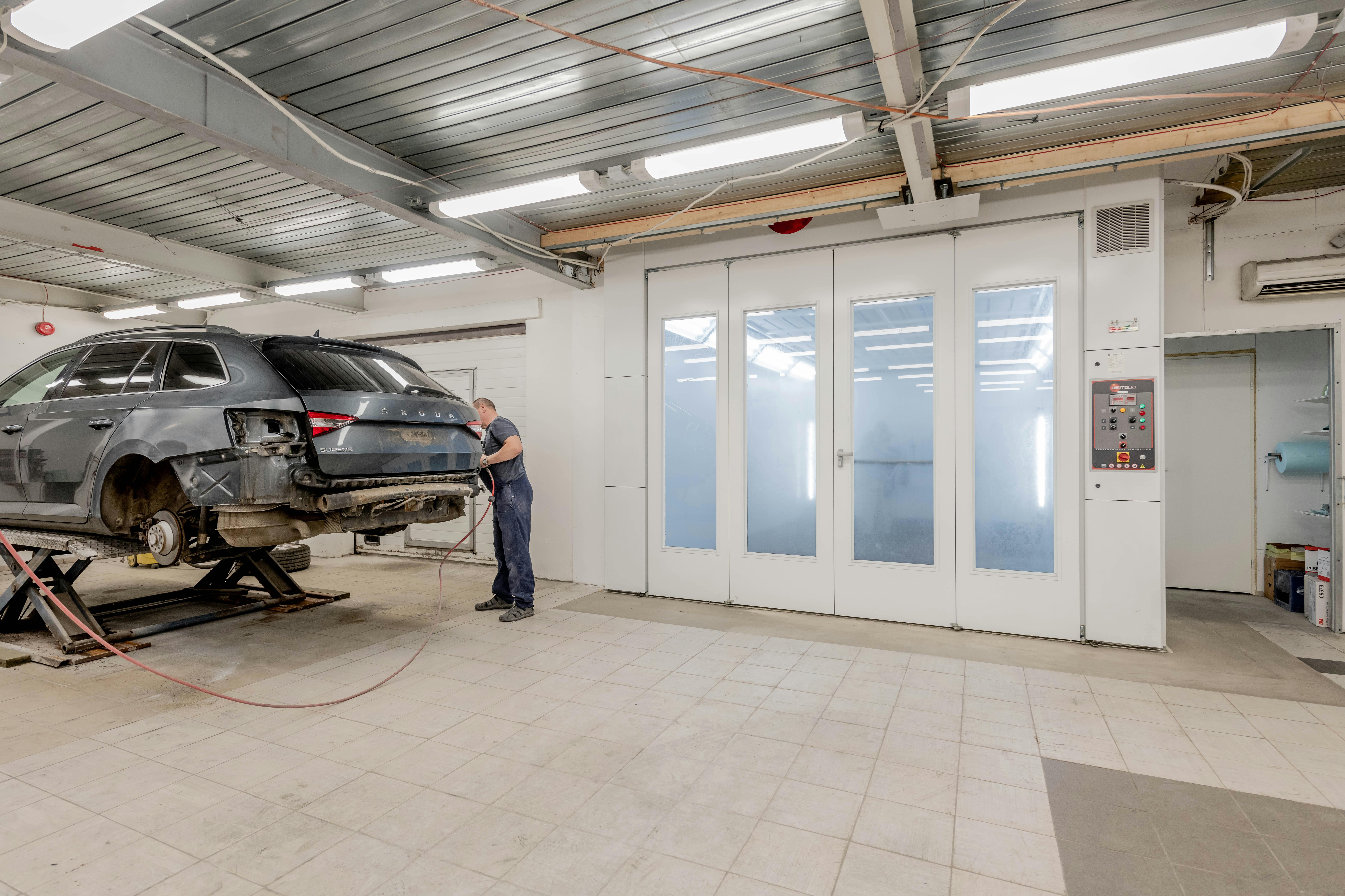 GP Cars workshop in Baldock